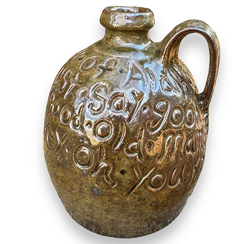 Ben North 6.5" Wood Fired Moonshine Jug DP3756